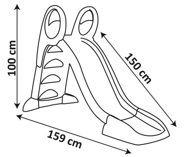 Smoby KS Slide 150 cm.