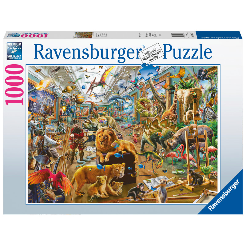 Ravensburger pusle 1000 tk Kaos galeriis