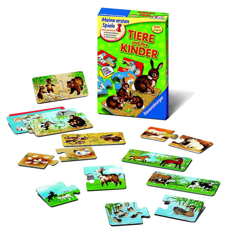 Ravensburger Animals And Their Children Game