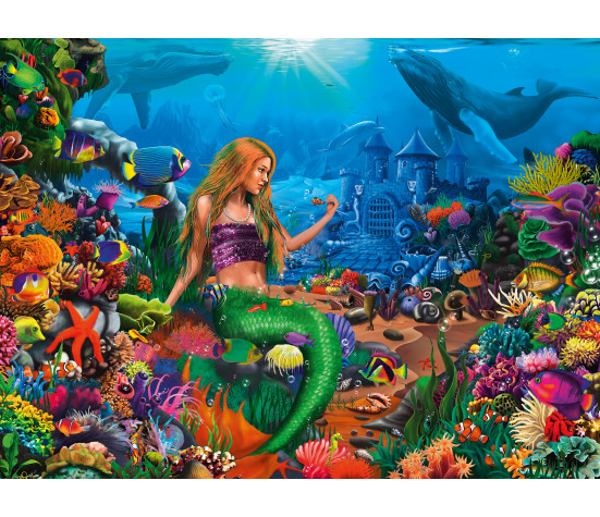 Ravensburger Puzzle 200 pc Mermaid