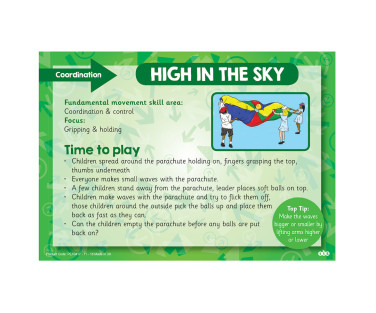 TTS Physical Development Equipment and Activity Cards