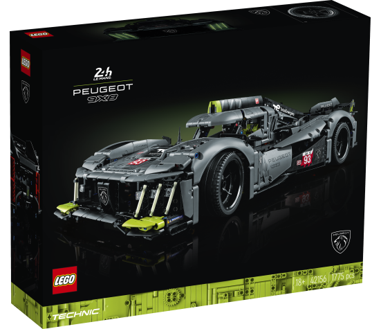 LEGO Technic PEUGEOT 9X8 24H Le Mans Hybrid Hypercar