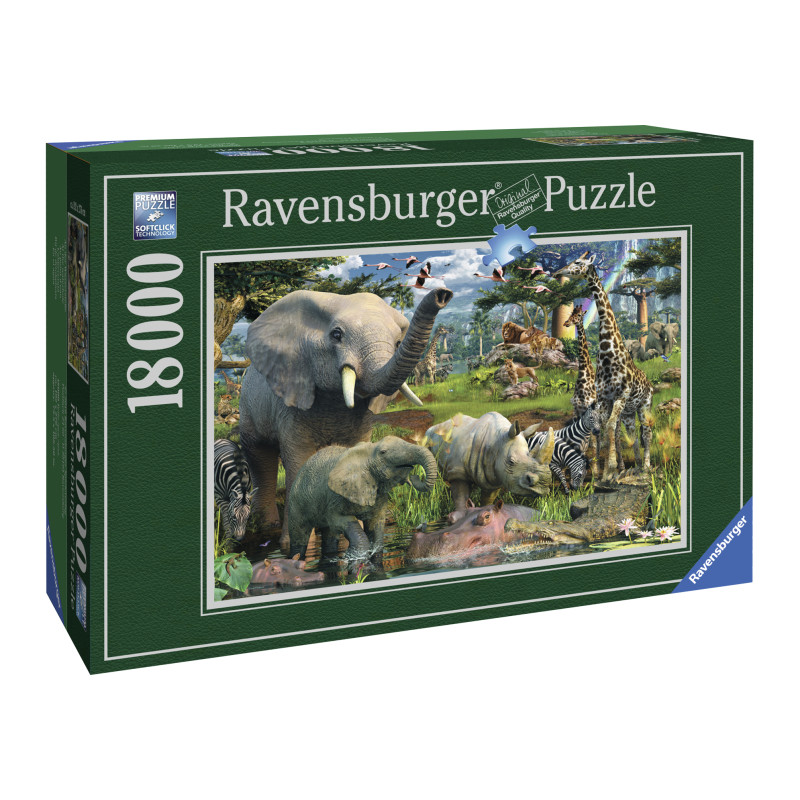 Ravensburger Puzzle 18000 pc African Animals