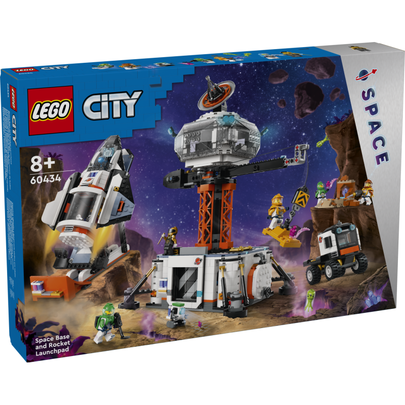 LEGO City Space Base and Rocket Launchpad