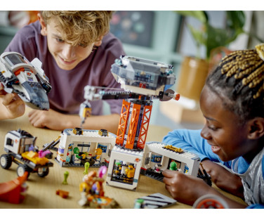 LEGO City Kosmosebaas ja raketi stardiplatvorm