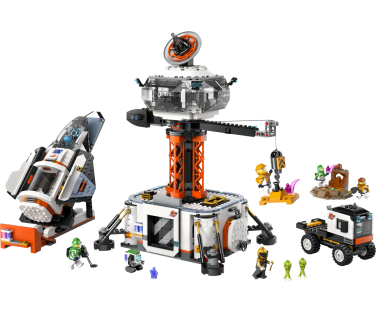 LEGO City Kosmosebaas ja raketi stardiplatvorm