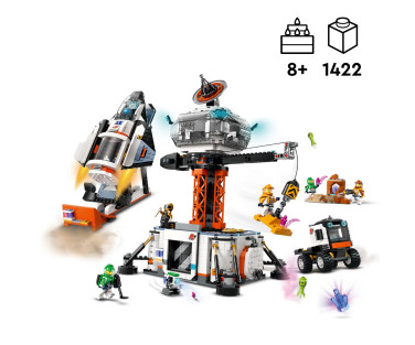 LEGO City Kosmosebaas ja raketi stardiplatvorm