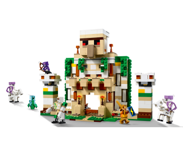 LEGO Minecraft Raudgolemi kindlus