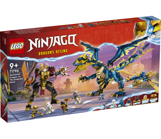 LEGO Ninjago Elemental Dragon vs. The Empress Mech