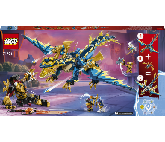 LEGO Ninjago Elemental Dragon vs. The Empress Mech