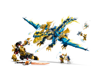 LEGO Ninjago Elemental Dragon vs. The Empress Mech