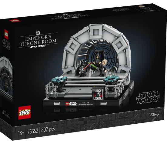 LEGO Star Wars Emperor's Throne Room Diorama