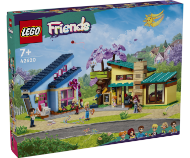 LEGO Friends Olly and Paisley's Family Houses