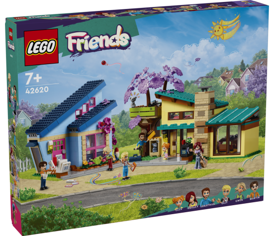 LEGO Friends Olly and Paisley's Family Houses