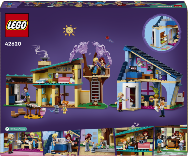 LEGO Friends Olly and Paisley's Family Houses