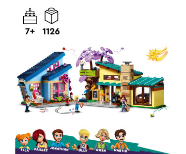 LEGO Friends Olly and Paisley's Family Houses