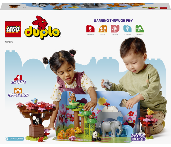 LEGO DUPLO Aasia metsloomad