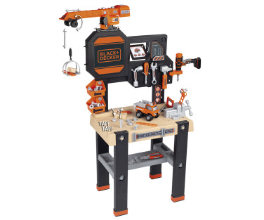 Smoby B&D Builder Workbench 93 Pc