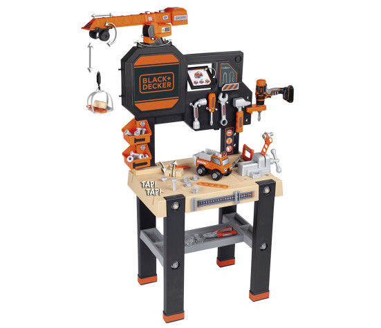 Smoby B&D Builder Workbench 93 Pc