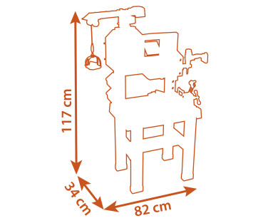 Smoby Töölaud B&D kraanaga 93 tk