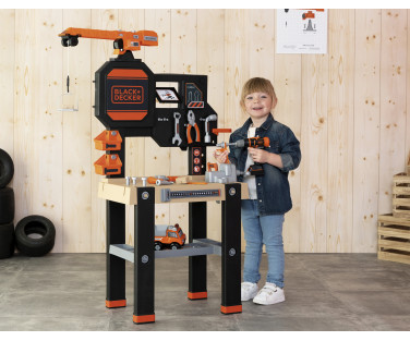 Smoby B&D Builder Workbench 93 Pc