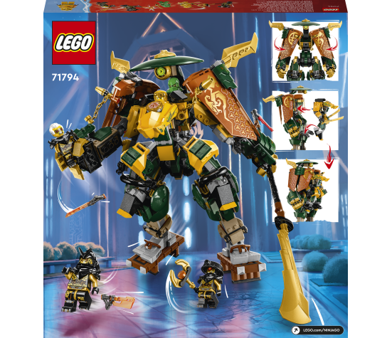 LEGO Ninjago Lloydi ja Arini ninjatiimi robotid