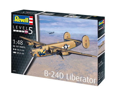 Revell liimitav mudel B-24D Liberators 1:48