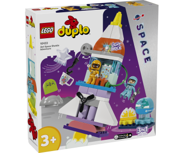 LEGO DUPLO Kolm-ühes kosmosesüstiku seiklus