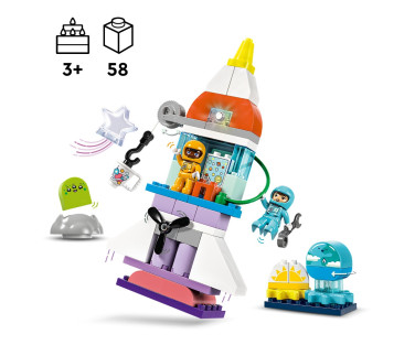 LEGO DUPLO 3in1 Space Shuttle Adventure