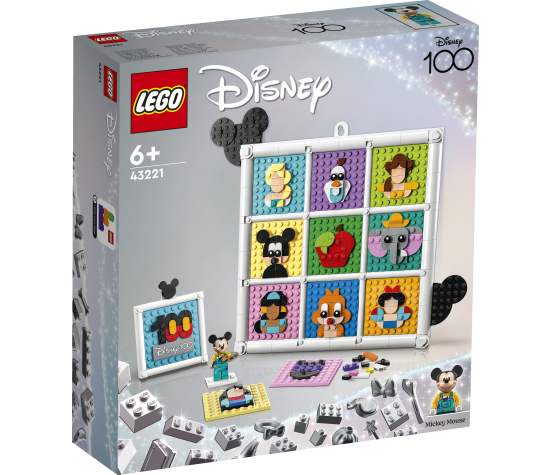 LEGO Disney 100 Years of Disney Animation Icons