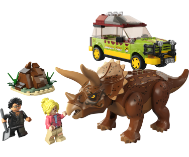 LEGO Jurassic World Triceratopsi uuringud