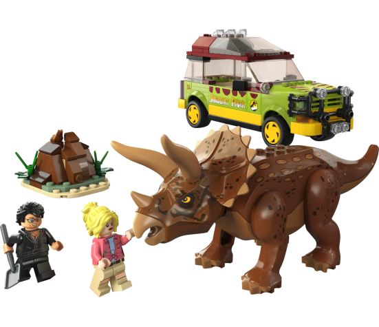 LEGO Jurassic World Triceratopsi uuringud