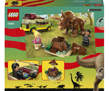 LEGO Jurassic World Triceratopsi uuringud