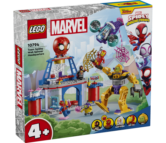 LEGO Spidey Team Spidey Web Spinner Headquarters