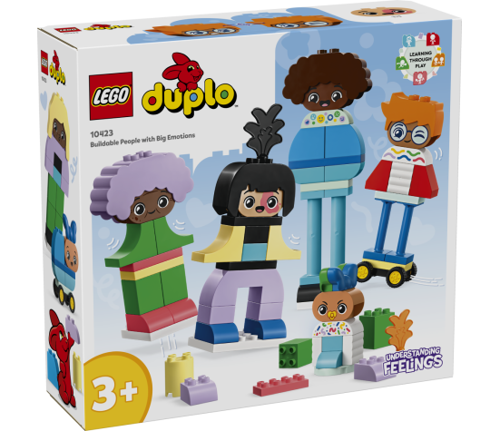 LEGO DUPLO Suurte emotsioonidega kokkupandavad inimesed