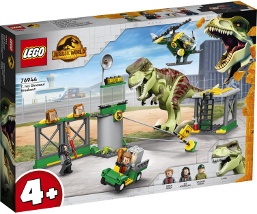 LEGO Jurassic World Dinosauruse T. rex põgenemine