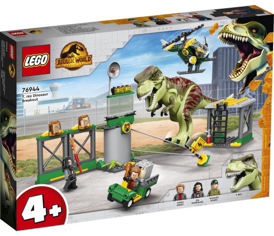 LEGO Jurassic World Dinosauruse T. rex põgenemine