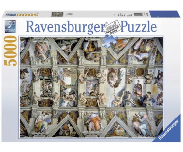 Ravensburger pusle 5000 tk Sixtuse kabel