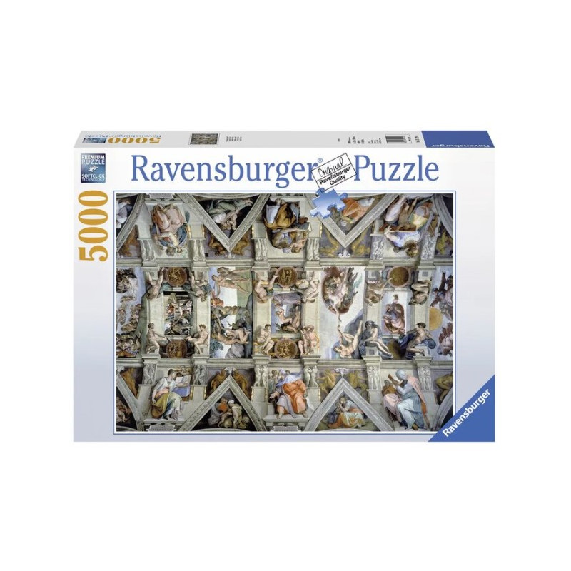 Ravensburger pusle 5000 tk Sixtuse kabel