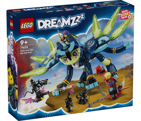 LEGO DREAMZZZ Zoey and Zian the Cat-Owl