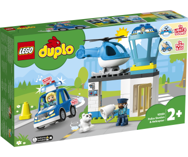 LEGO DUPLO Politseijaoskond ja -helikopter