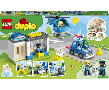 LEGO DUPLO Politseijaoskond ja -helikopter