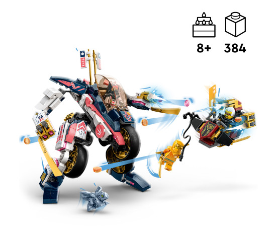 LEGO Ninjago Sora's Transforming Mech Bike Racer