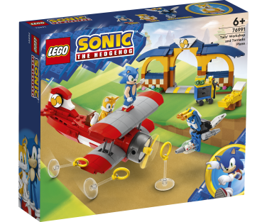 LEGO Sonic the Hedgehog Tails' Workshop and Tornado Plane