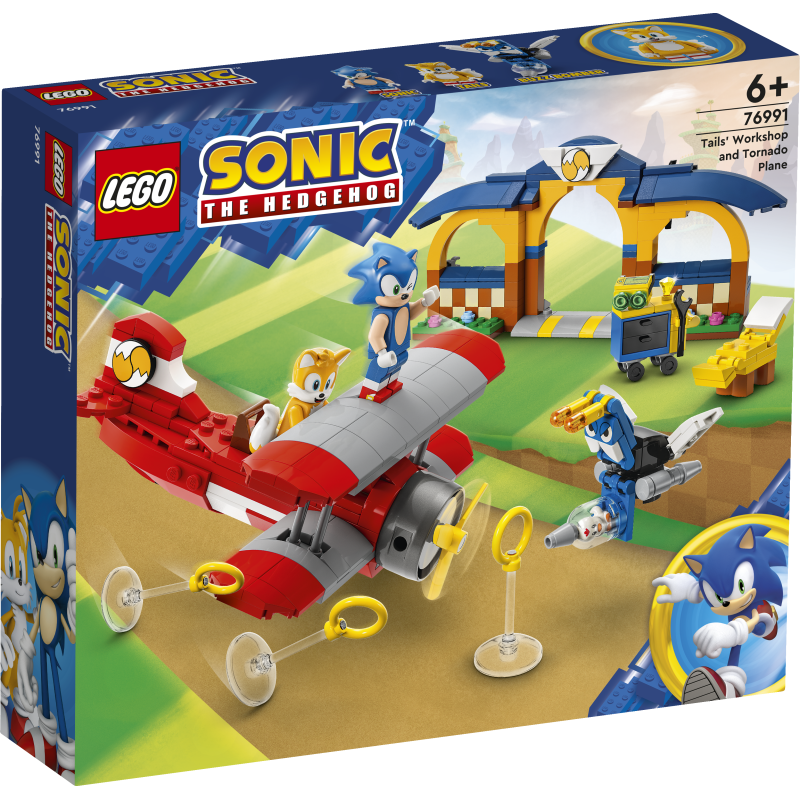 LEGO Sonic the Hedgehog Tailsi töökoda ja Tornaado lennuk