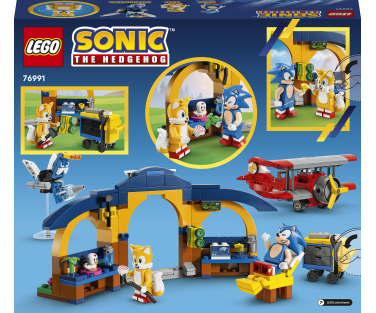 LEGO Sonic the Hedgehog Tailsi töökoda ja Tornaado lennuk