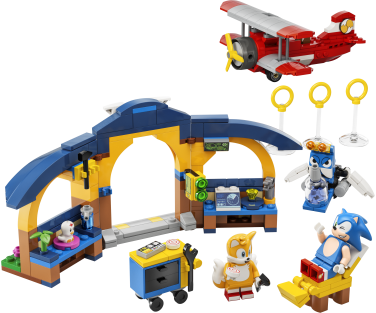 LEGO Sonic the Hedgehog Tails' Workshop and Tornado Plane