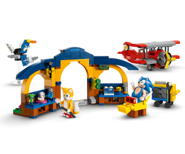 LEGO Sonic the Hedgehog Tailsi töökoda ja Tornaado lennuk