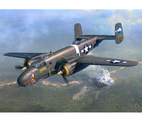 Revell liimitav mudel B-25C/D Mitchell 1:48