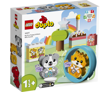 LEGO DUPLO Minu esimene helidega kutsikas ja kass